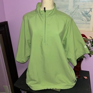 Adidas windbreaker pullover jacket - large size